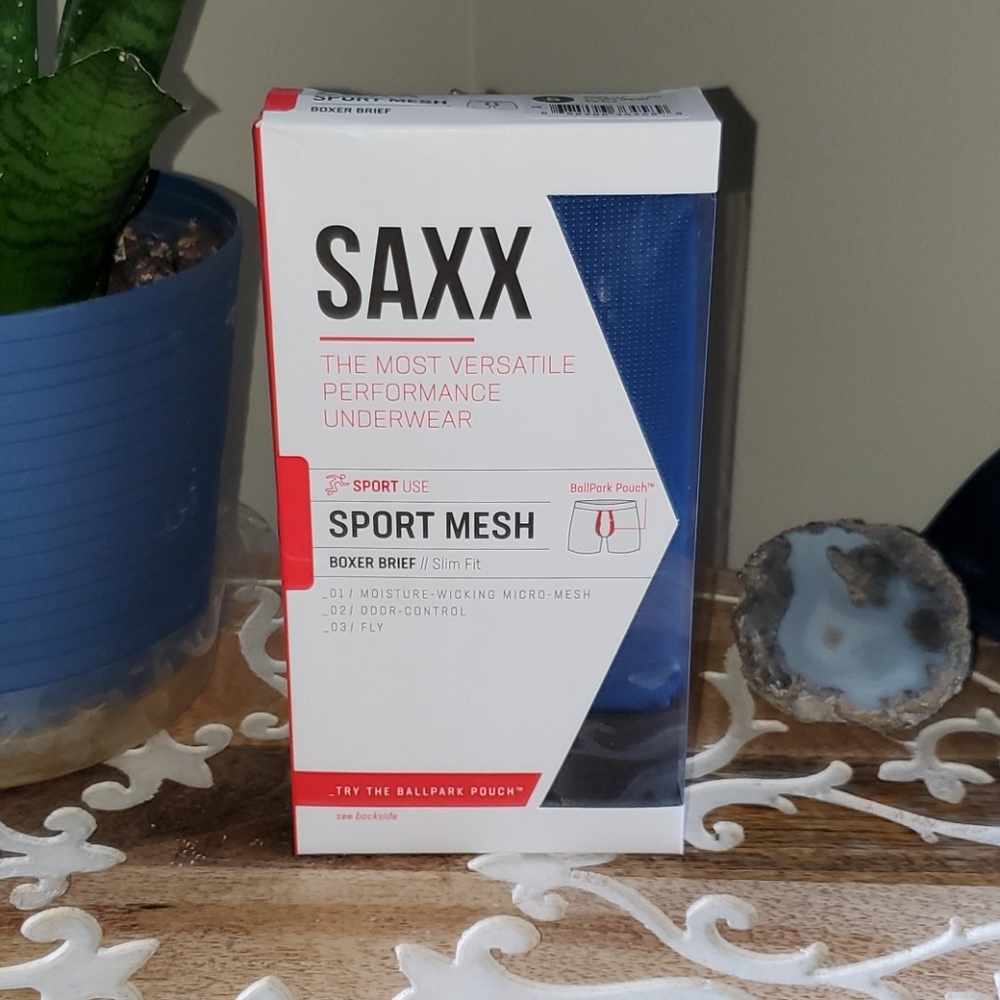 NEW SAXX Sport Mesh Boxer Brief